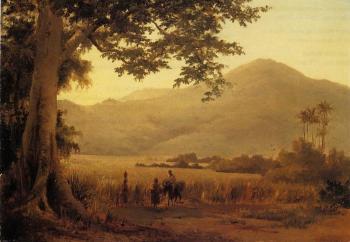 卡米耶 畢沙羅 Antillian Landscape, St. Thomas